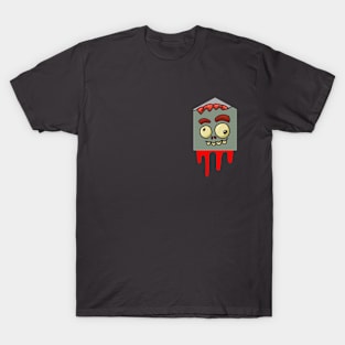 Halloween cute pocket zombie T-Shirt